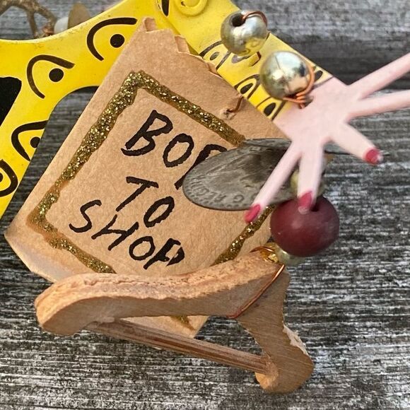 NWT Vintage SILVESTRI by Karen Rossi Fanciful Flights Ornament Animal Shopper - Picture 13 of 13